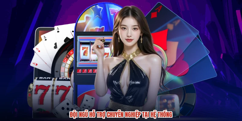 Đội ngũ hỗ trợ chuyên nghiệp tại hệ thống